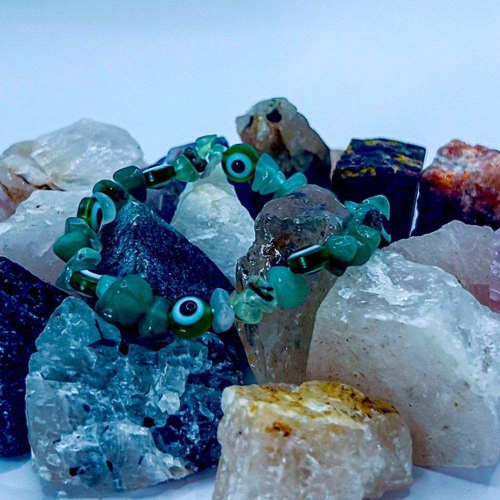 Jade Stone Eye Bracelet